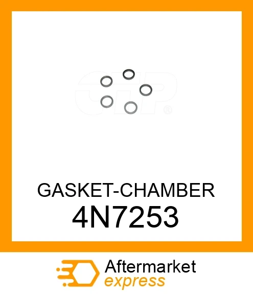 4N7253 - GASKET-CHAMBER fits CATERPILLAR | Price: $1.84 Stock: Texas