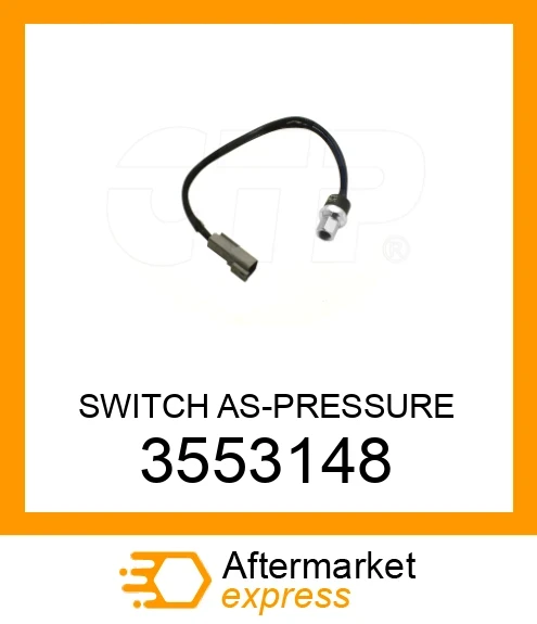 3553148 - SWITCH AS-PRESSURE fits CATERPILLAR | Price: $51.89 Stock: Texas