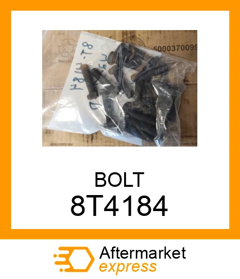 8T4184 - BOLT fits CATERPILLAR | Price: $0.61 Stock: Texas