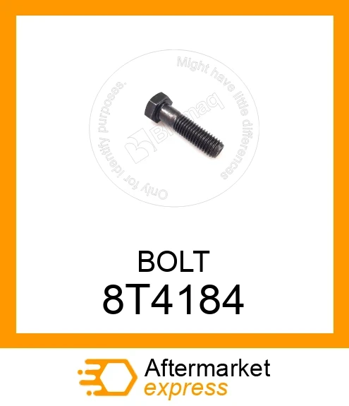 8T4184 - BOLT fits CATERPILLAR | Price: $0.61 Stock: Texas
