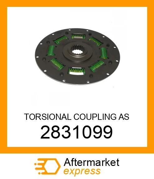2831099 - TORSIONAL COUPLING AS fits CATERPILLAR | Price