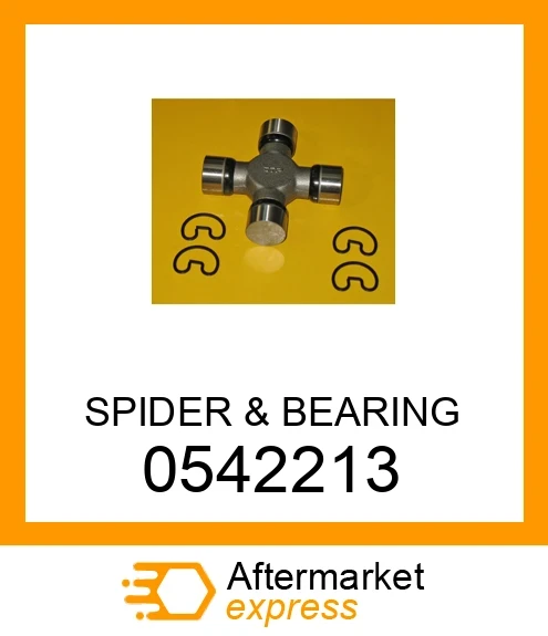 0542213 - SPIDER & BEARING fits CATERPILLAR | Price: $9.00 Stock