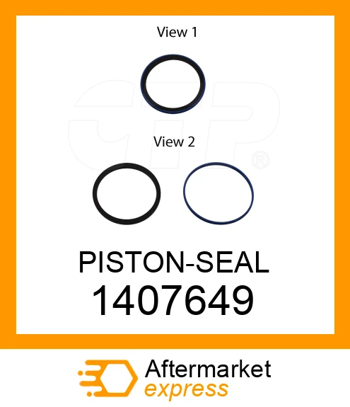 1407649 - PISTON-SEAL fits CATERPILLAR | Price: $5.08 Stock: Texas