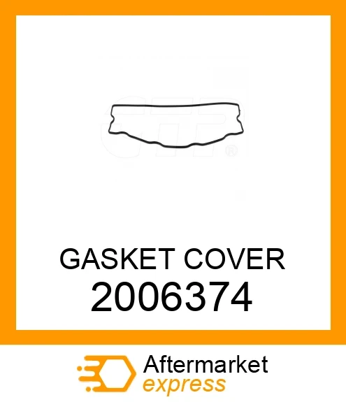 2006374 - GASKET COVER fits CATERPILLAR | Price: $5.80 Stock: Texas