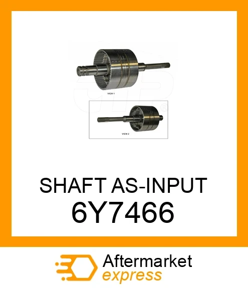 6Y7466 - SHAFT AS-INPUT fits CATERPILLAR | Price: $640.64 Stock: Texas