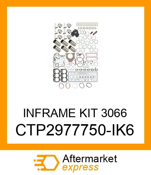 2977750 CTP2977750-IK6 - INFRAME KIT 3066 fits CATERPILLAR | Price: $684.17 ...