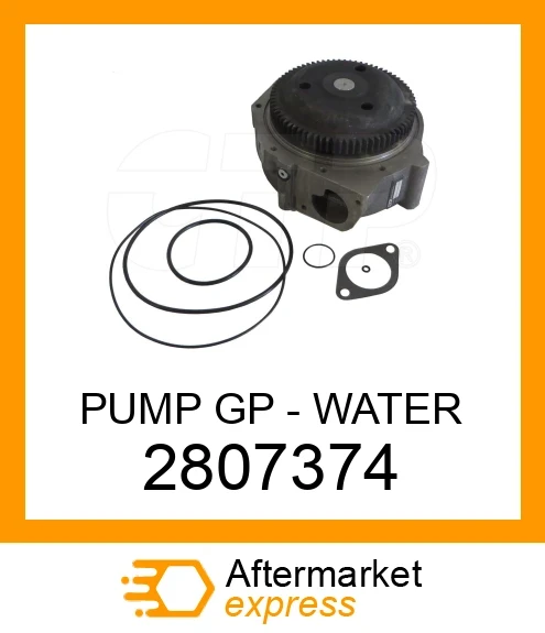 2807374 - PUMP GP - WATER fits CATERPILLAR | Price: $364.49 Stock: Florida