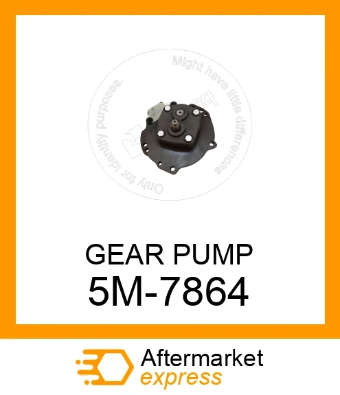 5M-7864 - GEAR PUMP fits CATERPILLAR | Price: $130.81 Stock: Florida