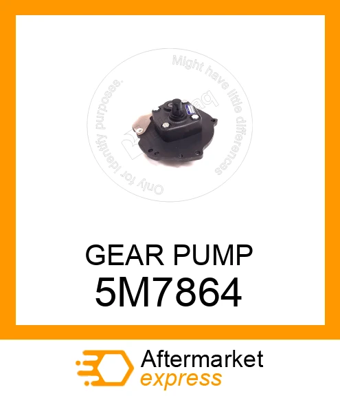 5M-7864 - GEAR PUMP fits CATERPILLAR | Price: $131.30 Stock: Florida