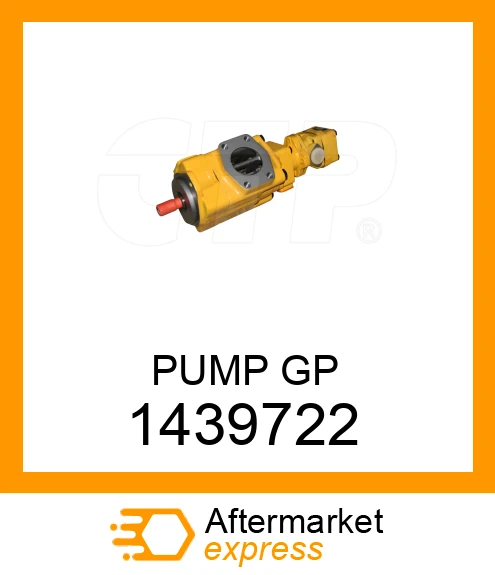1439722 - PUMP GP fits CATERPILLAR | Price: $3,019 Stock: Indiana