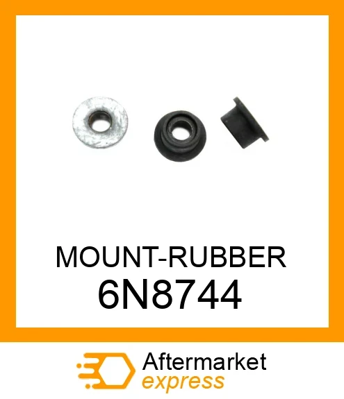 6N8744 - MOUNT-RUBBER fits CATERPILLAR | Price: $6.34 Stock
