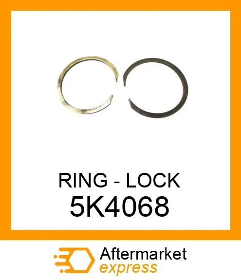 5K4068 - RING - LOCK fits CATERPILLAR | Price: $8.64 Stock: Florida