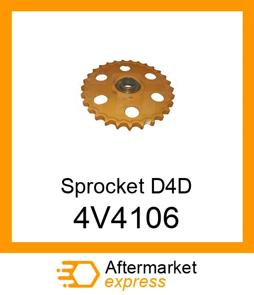 4V4106 - Sprocket D4D fits CATERPILLAR | Price: $5,967