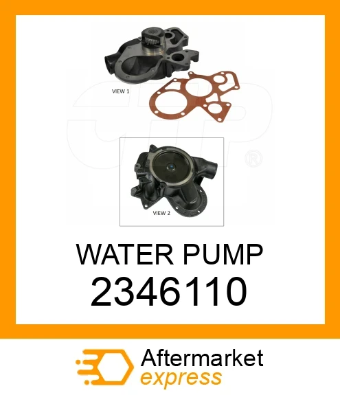 2346110 - WATER PUMP fits CATERPILLAR | Price: $148.73 Stock: Texas