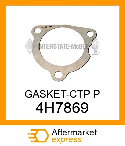 4H7869 - GASKET-CTP P fits CATERPILLAR | Price: $1.30 Stock