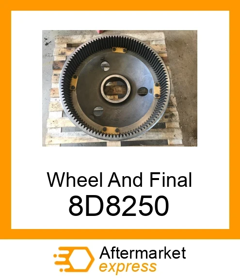 Gd825 Rear Wheel 8D8250 - Wheel And Final fits CATERPILLAR | Price: $4,625 Stock: Texas