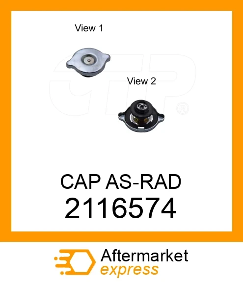 2116574 - CAP AS-RAD fits CATERPILLAR | Price: $8.33 Stock: Texas