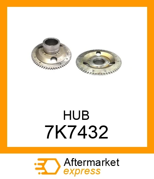 7K7432 - HUB fits CATERPILLAR | Price: $290.75 Stock: Texas