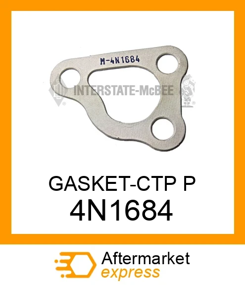 4N1684 - GASKET-CTP P fits CATERPILLAR | Price: $0.43 Stock