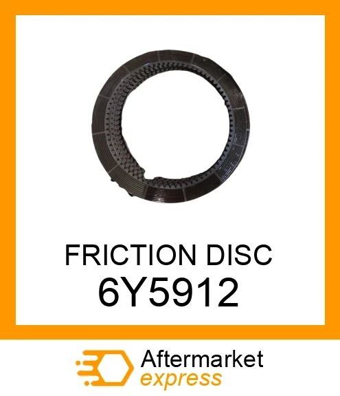 6Y-5912 - FRICTION DISC fits CATERPILLAR | Price: $16.43 Stock