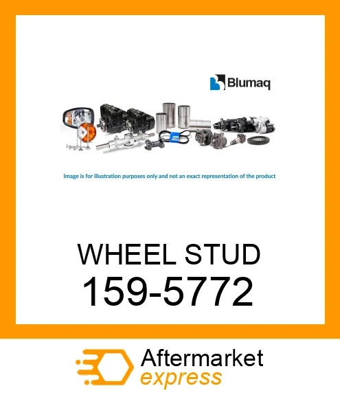 うーーる 1595772 - WHEEL STUD fits CATERPILLAR | Price: $1.55 Stock