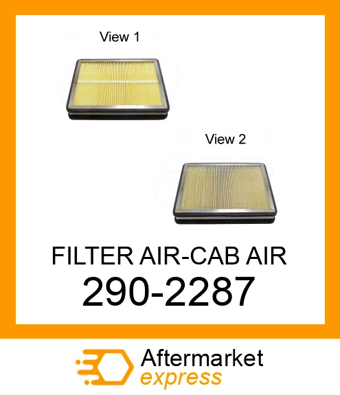 2902287 - FILTER AIR-CAB AIR fits CATERPILLAR | Price: $68.53 Stock ...