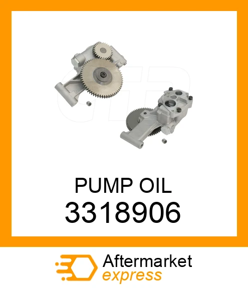 3318906 - OIL PUMP fits CATERPILLAR | Price: $415.73 Stock: Florida