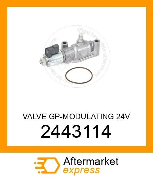 2443114 - VALVE GP-MODULATING 24V fits CATERPILLAR | Price