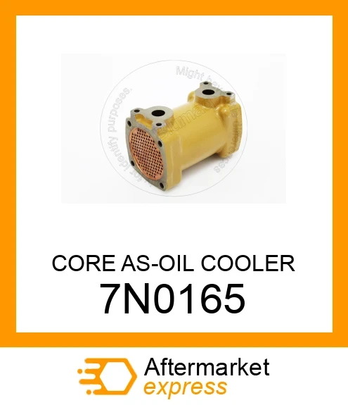 7N0165 - CORE AS-OIL COOLER fits CATERPILLAR | Price: $151.30
