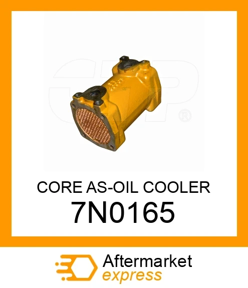 7N0165 - CORE AS-OIL COOLER fits CATERPILLAR | Price: $151.30