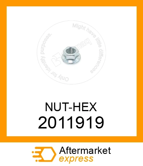 2011919 - NUT-HEX fits CATERPILLAR | Price: $0.81 Stock: Florida