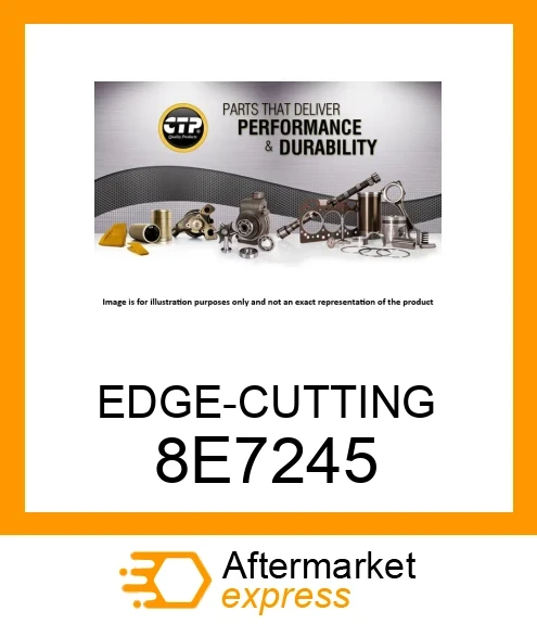 8E7245 - EDGE-CUTTING fits CATERPILLAR | Price: $135.42 Stock: Texas