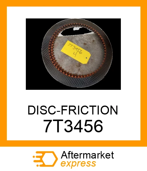 7T3456 - DISC-FRICTION fits CATERPILLAR | Price: $15.01 Stock: Texas