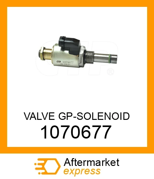 1070677 - VALVE GP-SOLENOID fits CATERPILLAR | Price: $89.83 Stock: Texas