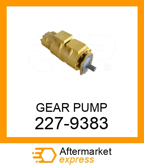 2279383 - PUMP GP-GR fits CATERPILLAR | Price: $6,123 Stock: Tennessee