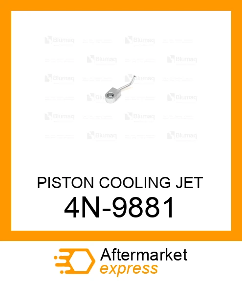 4N-9881 - PISTON COOLING JET fits CATERPILLAR | Price: $11.00