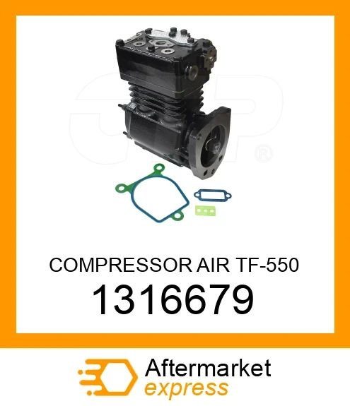 1316679 - COMPRESSOR AIR TF-550 fits CATERPILLAR | Price: $735.50 Stock ...