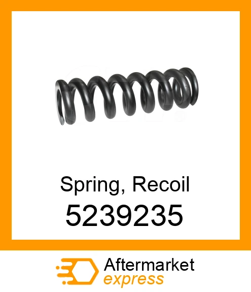 5239235 - SPRING, RECOIL fits CATERPILLAR | Price: $2,054 Stock: Tennessee