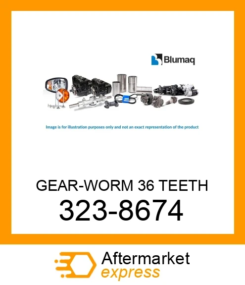 3238674 - GEAR-WORM 36 TEETH fits CATERPILLAR | Price