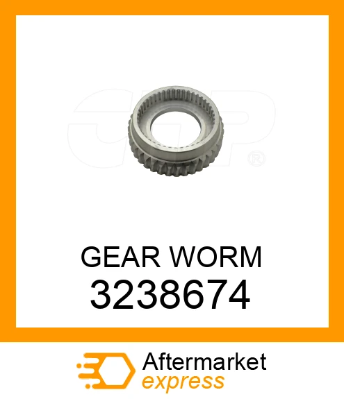 3238674 - GEAR-WORM 36 TEETH fits CATERPILLAR | Price: $354.41 Stock ...