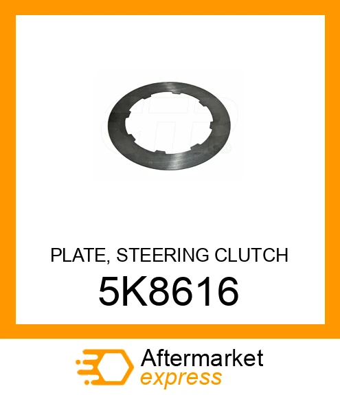 5K8616 - PLATE, STEERING CLUTCH fits CATERPILLAR | Price: $7.94 Stock ...
