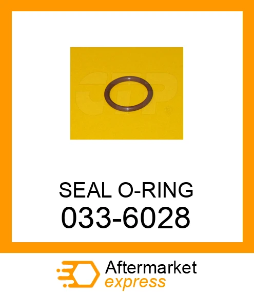 033-6028 - SEAL O-RING fits CATERPILLAR | Price: $0.80 Stock: Florida