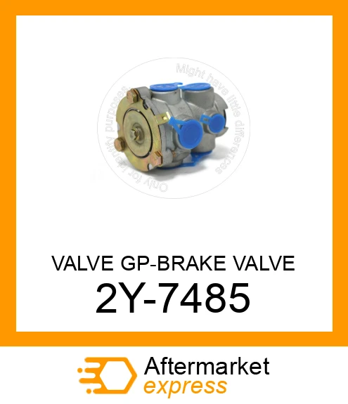 4D2287 - Valve, Brake fits CATERPILLAR | Price: $74.05 Stock: Florida