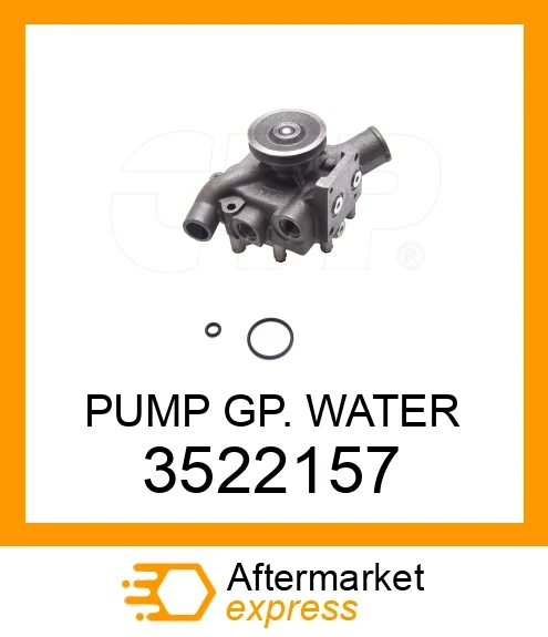 3522157 - PUMP GP. WATER fits CATERPILLAR | Price: $144.91 Stock: Florida