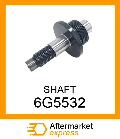 6G5532 - SHAFT fits CATERPILLAR | Price: $329.35 Stock: Florida