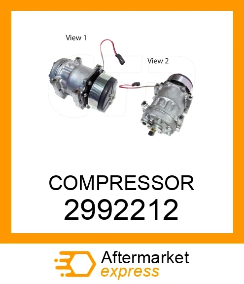 2992212 - COMPRESSOR fits CATERPILLAR | Price: $261.94 Stock: Texas