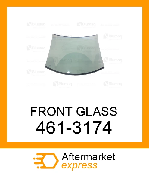 4613174 - FRONT GLASS fits CATERPILLAR | Price: $993.86