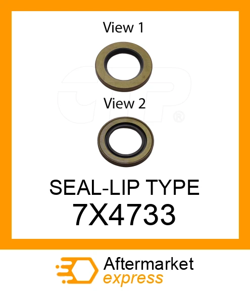 7X4733 - SEAL-LIP TYPE fits CATERPILLAR | Price: $4.41 Stock: Texas