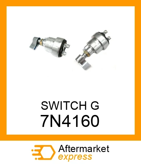 7N4160 - SWITCH G fits CATERPILLAR | Price: $14.49 Stock: Texas