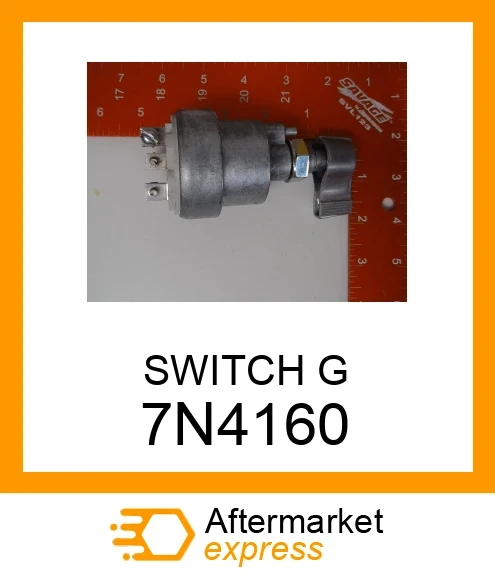 7N4160 - SWITCH G fits CATERPILLAR | Price: $14.49 Stock: Texas